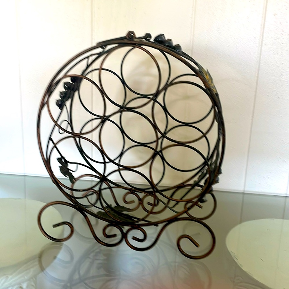 Antique wine rack